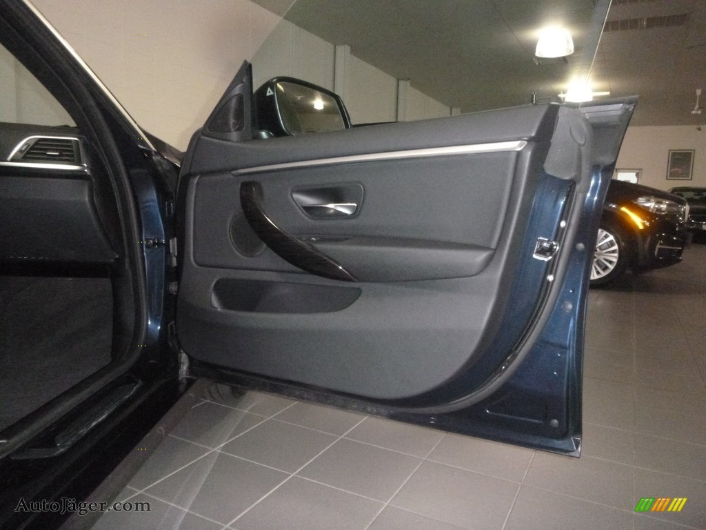 2018 4 Series 430i xDrive Gran Coupe - Imperial Blue Metallic / Black photo #15