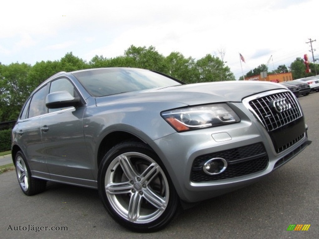 2011 Q5 3.2 quattro - Quartz Grey Metallic / Black photo #2