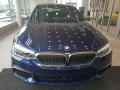BMW 5 Series M550i xDrive Sedan Mediterranean Blue Metallic photo #4