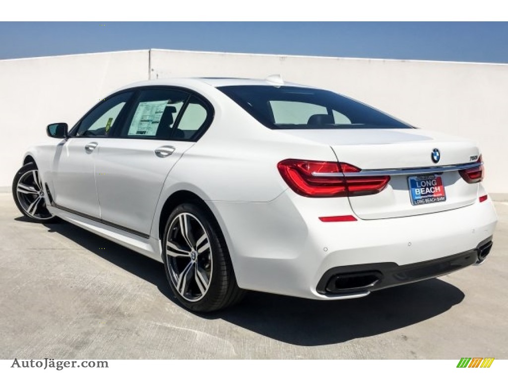 2019 7 Series 750i Sedan - Alpine White / Black photo #3 2019 7 Series 750i Sedan - Alpine White / Black photo #3
