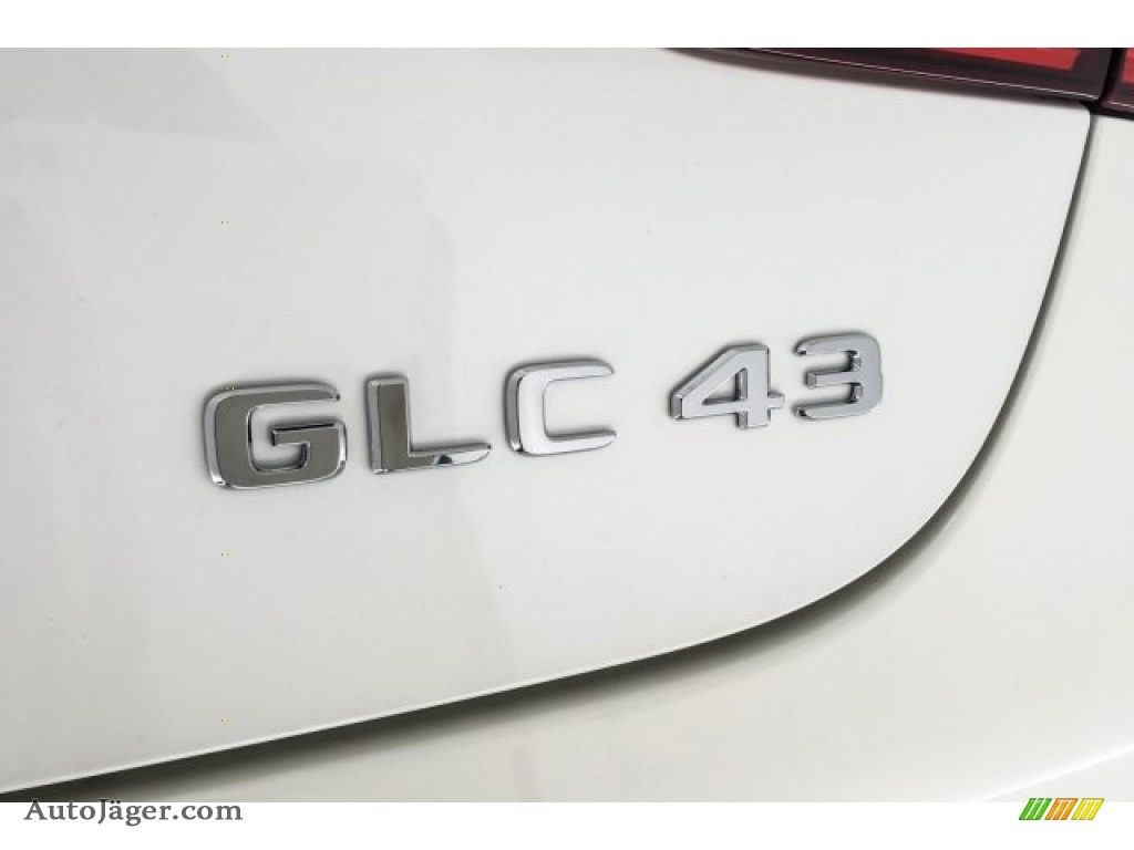 2018 GLC AMG 43 4Matic Coupe - designo Diamond White Metallic / Black photo #7