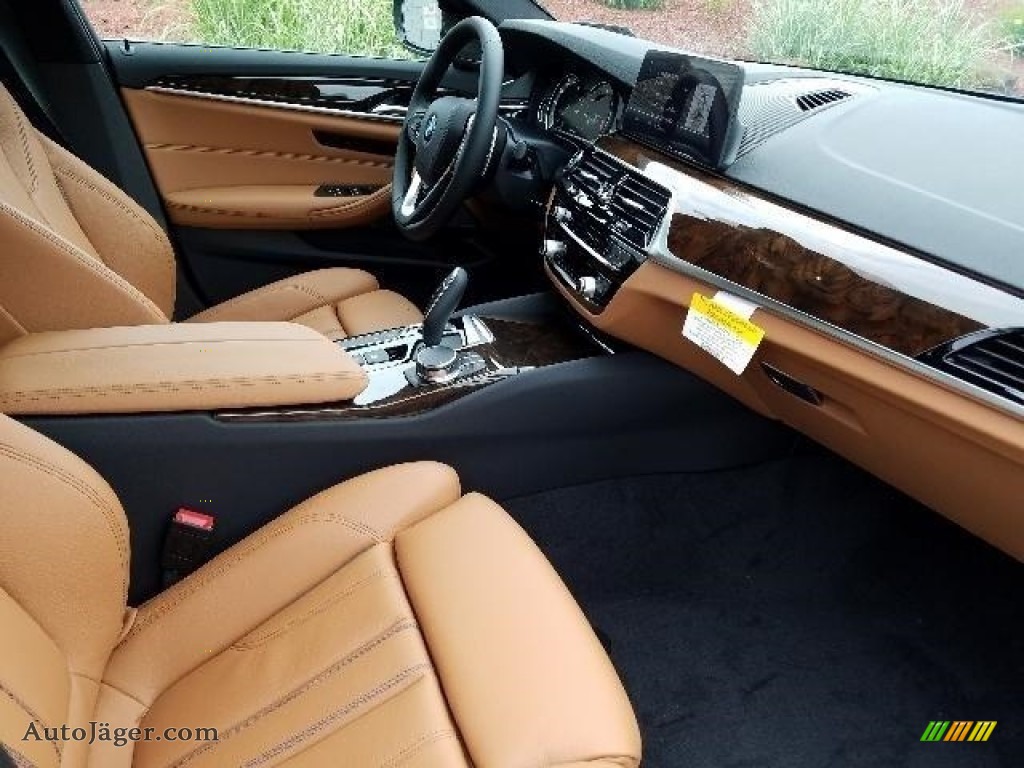 2018 5 Series 540i xDrive Sedan - Imperial Blue Metallic / Cognac photo #3
