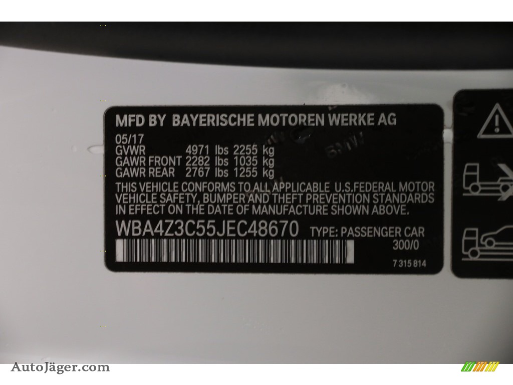 2018 4 Series 430i xDrive Convertible - Alpine White / Black photo #20