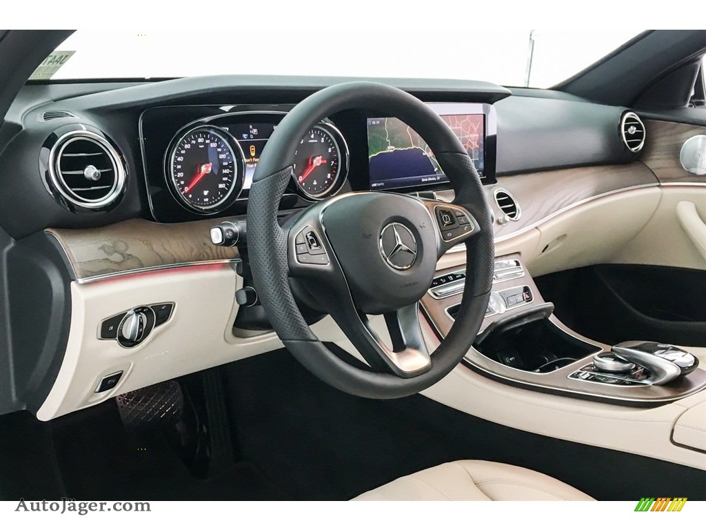 2018 E 300 Sedan - Polar White / Macchiato Beige/Black photo #5