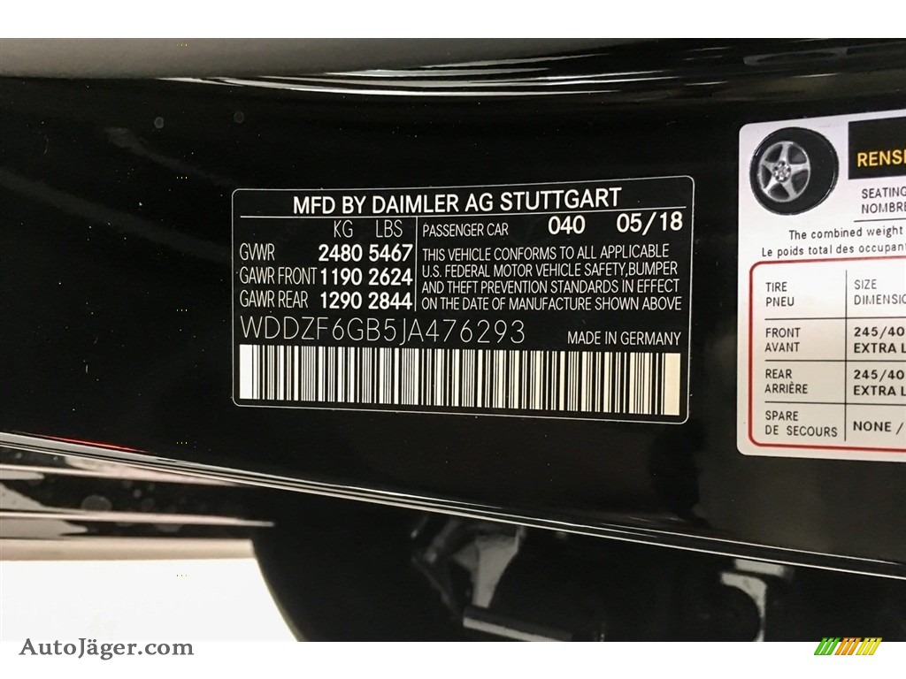 2018 E 400 4Matic Sedan - Black / Nut Brown/Black photo #11