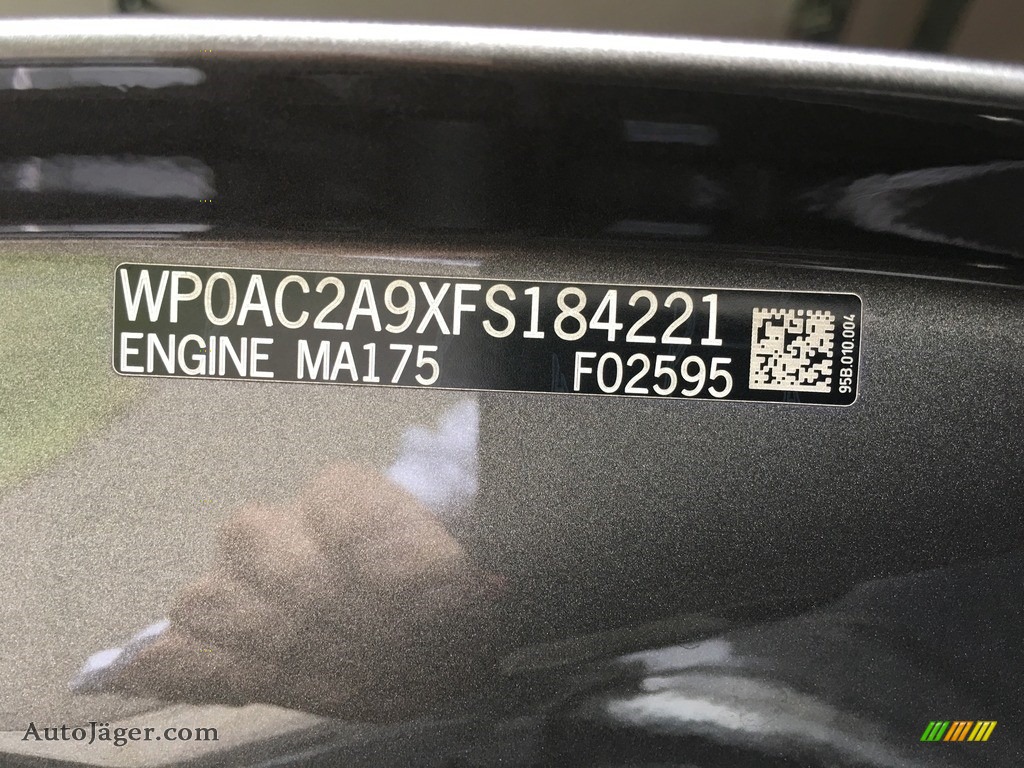 2015 911 GT3 - Agate Grey Metallic / Black w/Alcantara photo #19