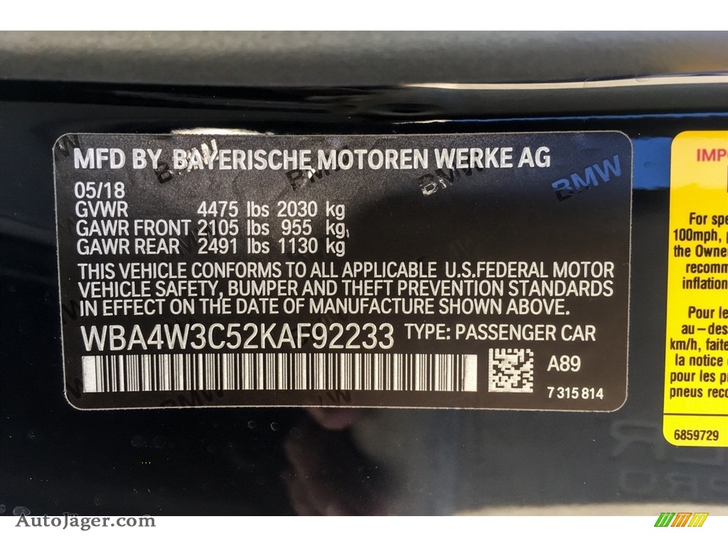 2019 4 Series 430i Coupe - Imperial Blue Metallic / Black photo #11