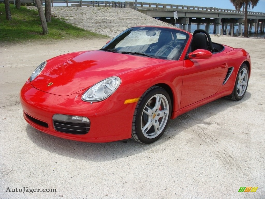 2005 Boxster S - Guards Red / Black photo #3