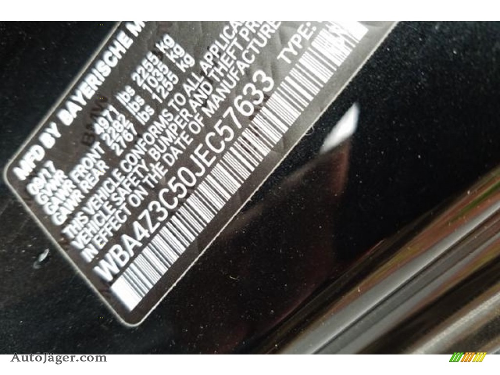 2018 4 Series 430i xDrive Convertible - Black Sapphire Metallic / Cognac photo #15