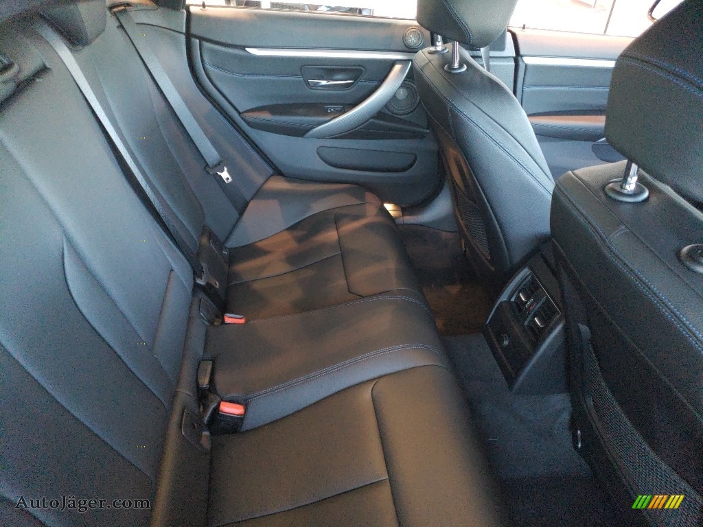 2019 4 Series 440i xDrive Gran Coupe - Carbon Black Metallic / Black photo #7