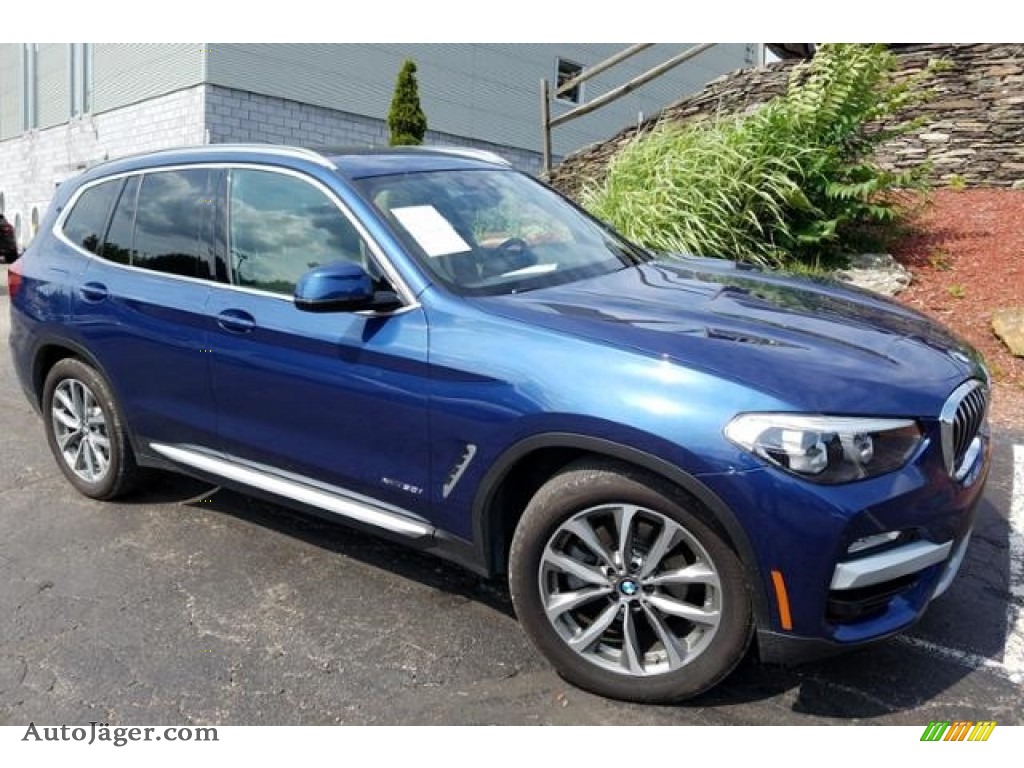 Phytonic Blue Metallic / Canberra Beige/Black BMW X3 xDrive30i