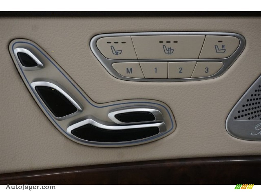 2015 S 550 Sedan - Palladium Silver Metallic / Silk Beige/Espresso Brown photo #10