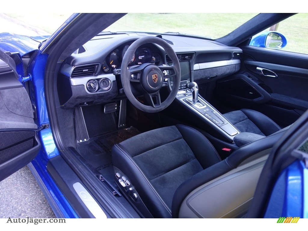2018 911 GT3 - Sapphire Blue Metallic / Black w/Alcantara photo #12