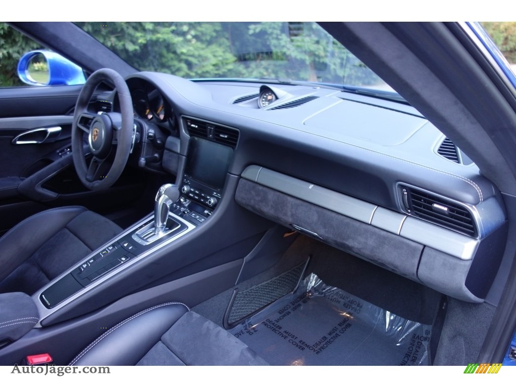 2018 911 GT3 - Sapphire Blue Metallic / Black w/Alcantara photo #17