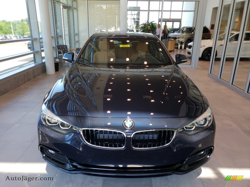 2019 4 Series 430i xDrive Coupe - Imperial Blue Metallic / Cognac photo #4