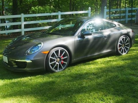 Meteor Grey Metallic 2012 Porsche 911 Carrera S Coupe