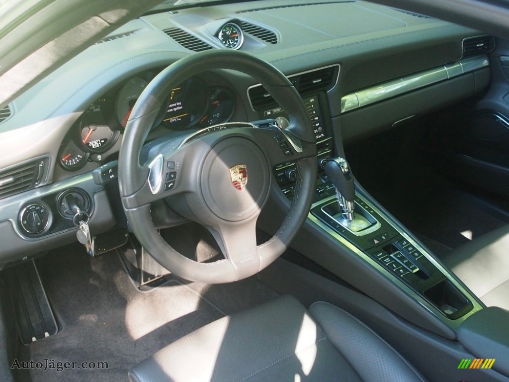2012 911 Carrera S Coupe - Meteor Grey Metallic / Stone Grey photo #9