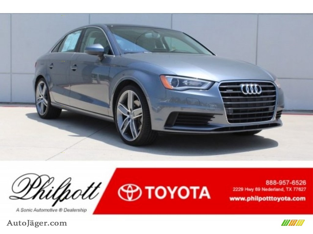 Monsoon Gray Metallic / Titanium Gray Audi A3 2.0 Premium Plus quattro