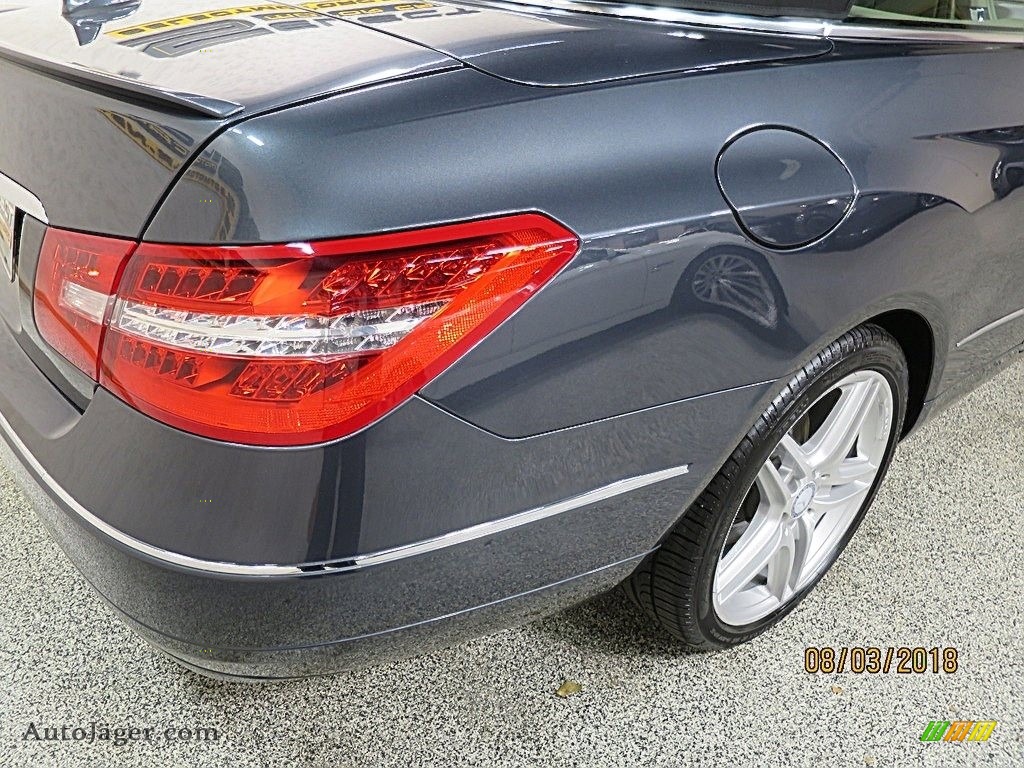 2011 E 350 Cabriolet - Steel Grey Metallic / Natural Beige/Black photo #7