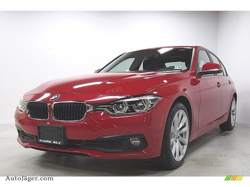 Melbourne Red Metallic / Black BMW 3 Series 320i xDrive Sedan