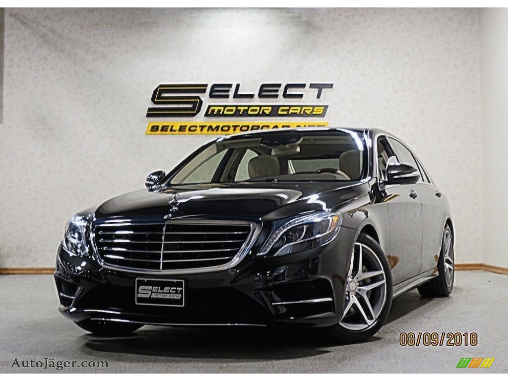 2014 S 550 4MATIC Sedan - Verde Brook Metallic / Silk Beige/Espresso Brown photo #1