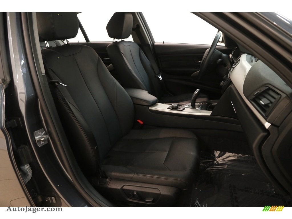 2015 3 Series 320i xDrive Sedan - Mineral Grey Metallic / Black photo #16