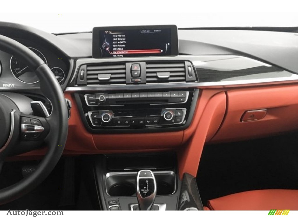 2015 4 Series 435i Coupe - Mineral Grey Metallic / Coral Red/Black Highlight photo #5