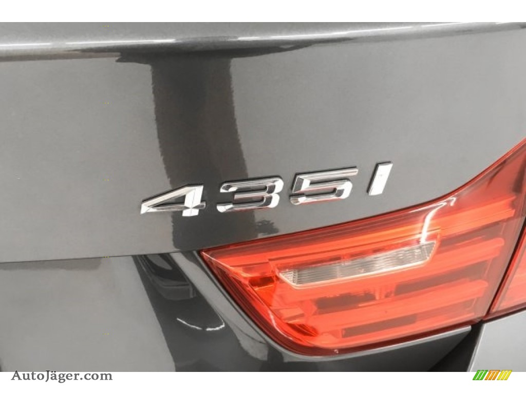2015 4 Series 435i Coupe - Mineral Grey Metallic / Coral Red/Black Highlight photo #7