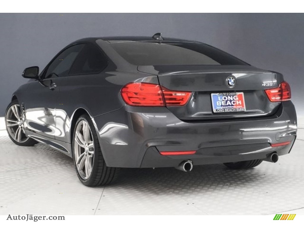2015 4 Series 435i Coupe - Mineral Grey Metallic / Coral Red/Black Highlight photo #10