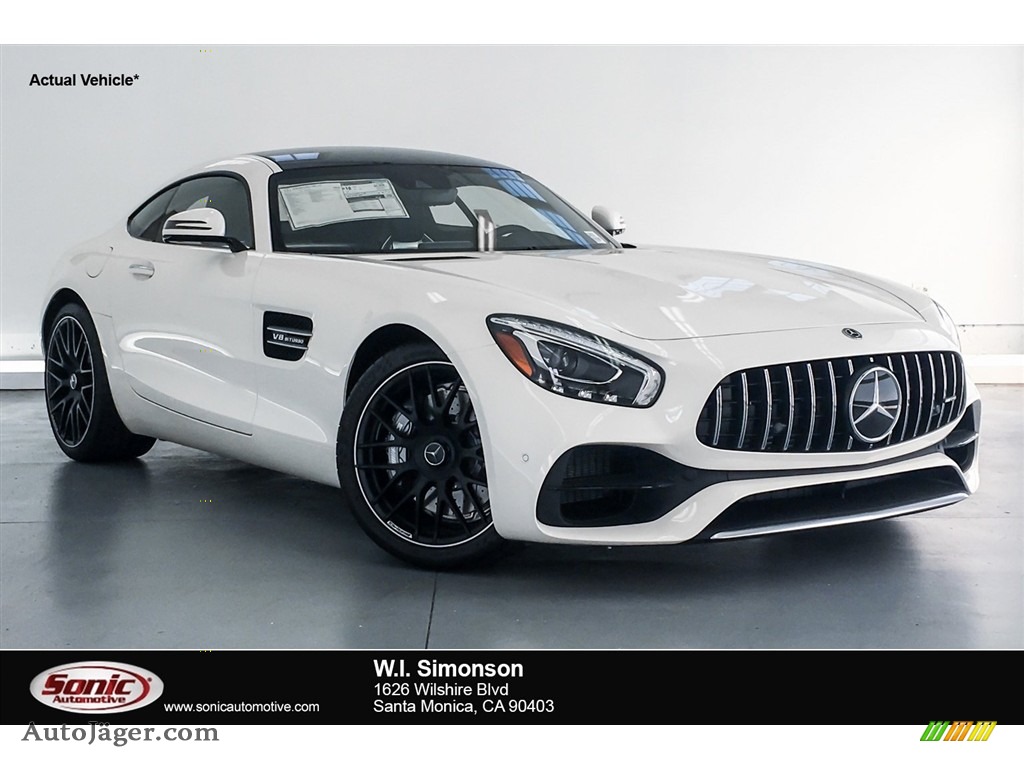 designo Diamond White Metallic / Red Pepper/Black Mercedes-Benz AMG GT Coupe