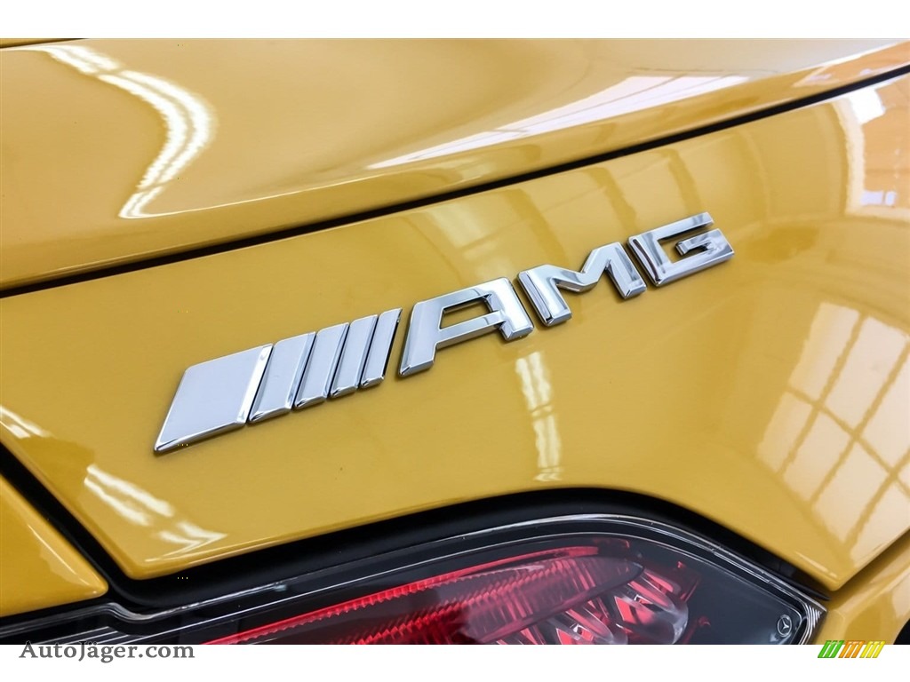 2018 AMG GT C Coupe - AMG Sunbeam Yellow / Black photo #7