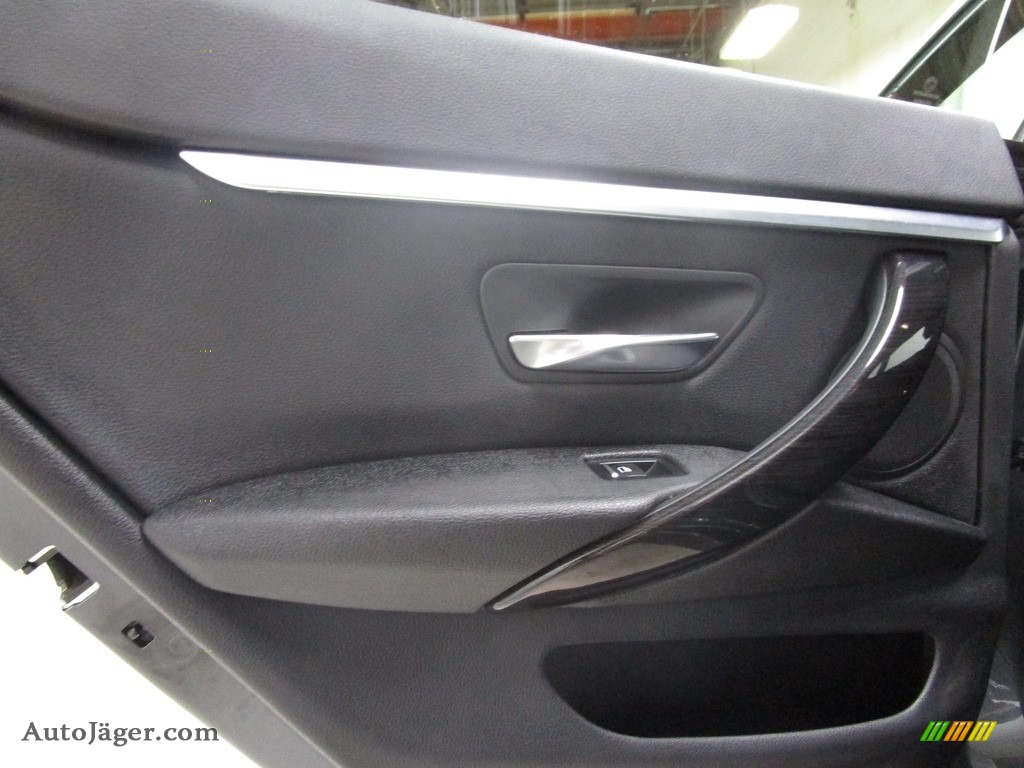 2018 4 Series 430i xDrive Gran Coupe - Mineral Grey Metallic / Black photo #13