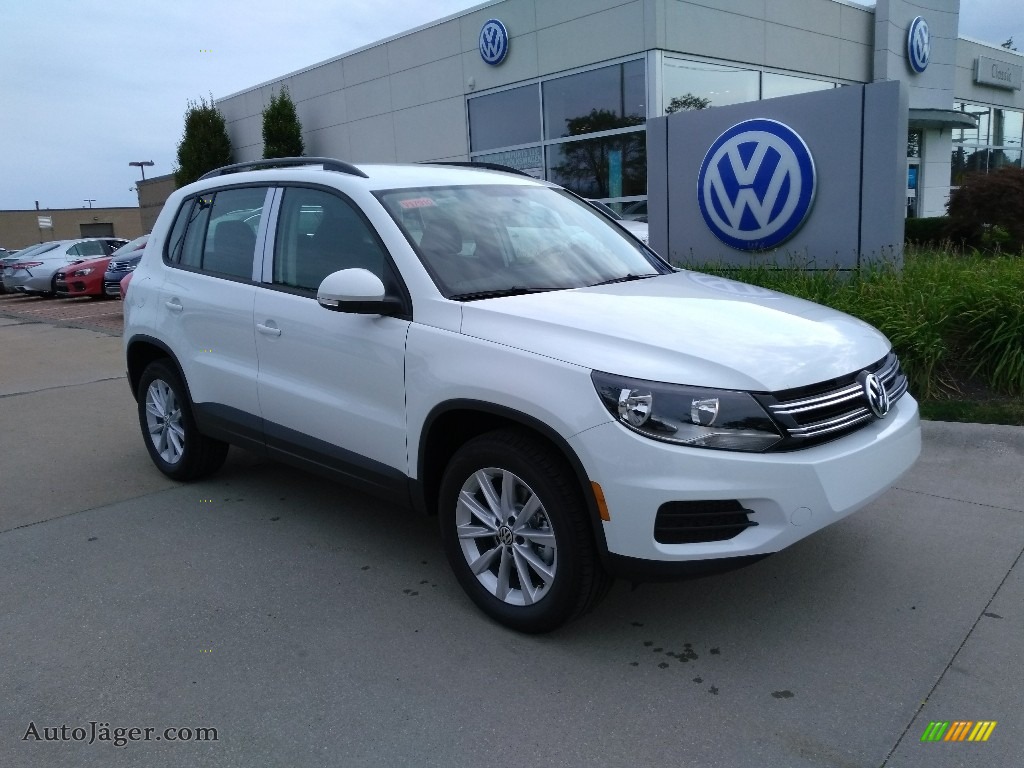 2018 Tiguan Limited 2.0T 4Motion - Pure White / Charcoal Black photo #2