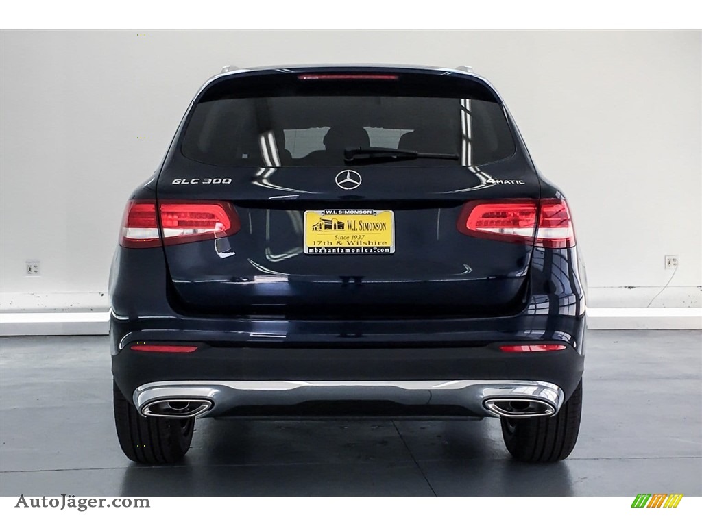 2019 GLC 300 4Matic - Lunar Blue Metallic / Silk Beige/Black photo #3