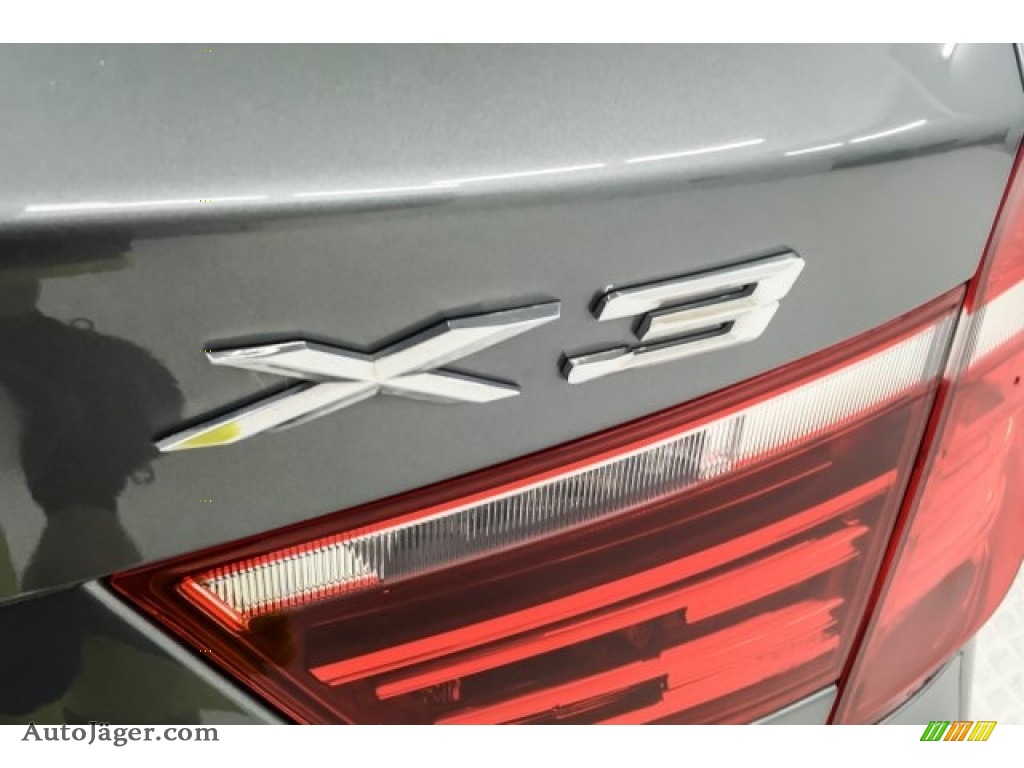 2016 X3 xDrive28i - Space Grey Metallic / Black photo #7