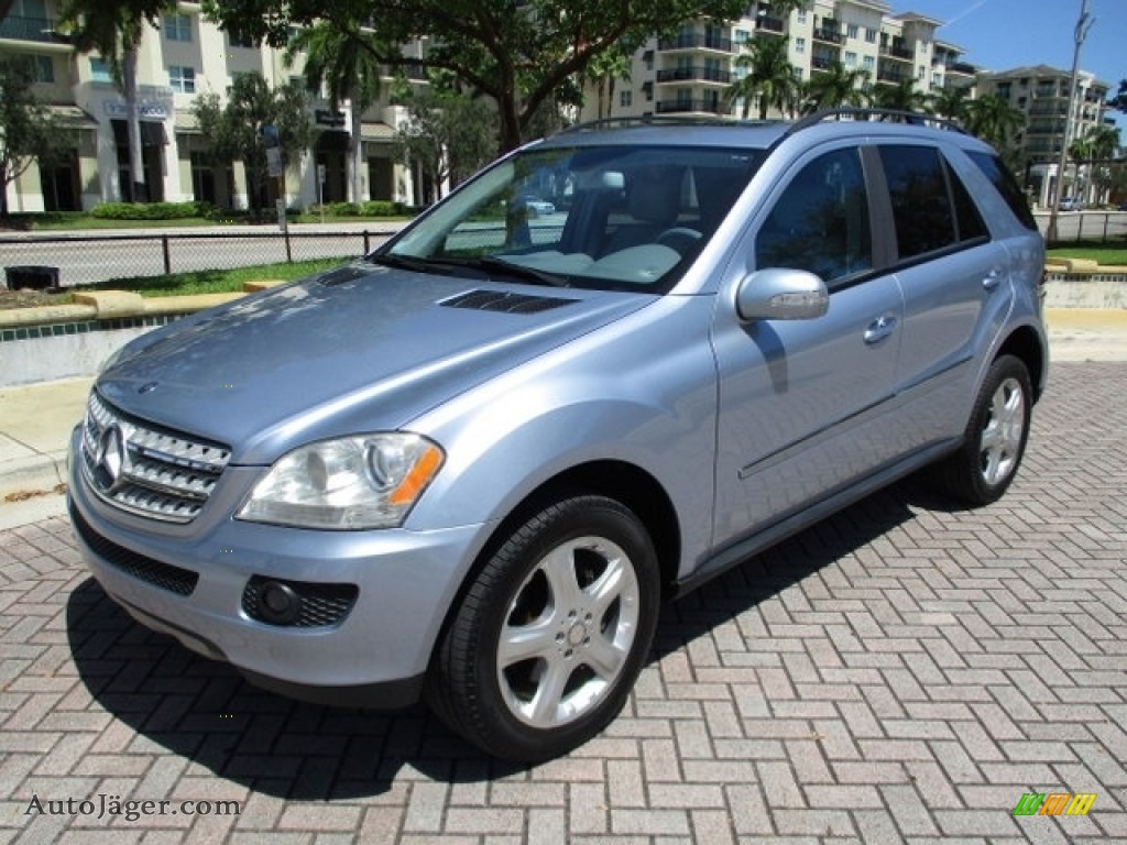 2008 ML 320 CDI 4Matic - Alpine Rain Metallic / Ash Grey photo #1