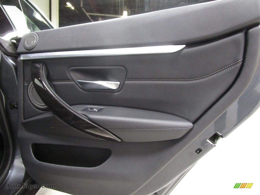 2018 4 Series 430i xDrive Gran Coupe - Mineral Grey Metallic / Black photo #17