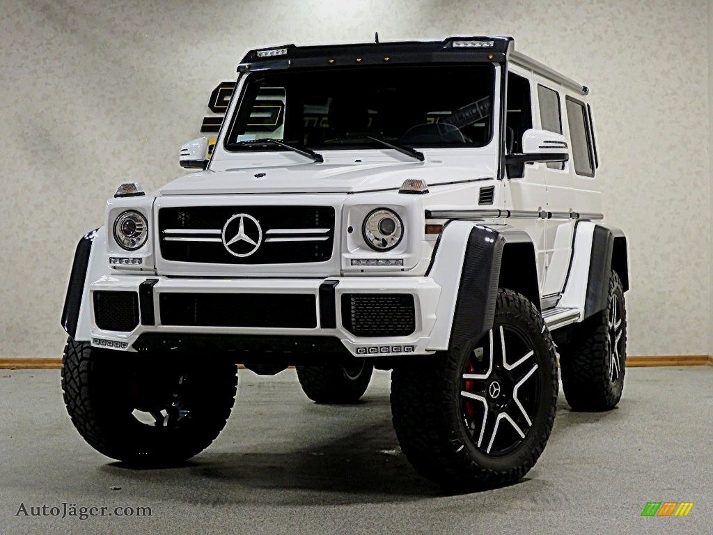 Polar White / designo Black Mercedes-Benz G 550 4x4 Squared