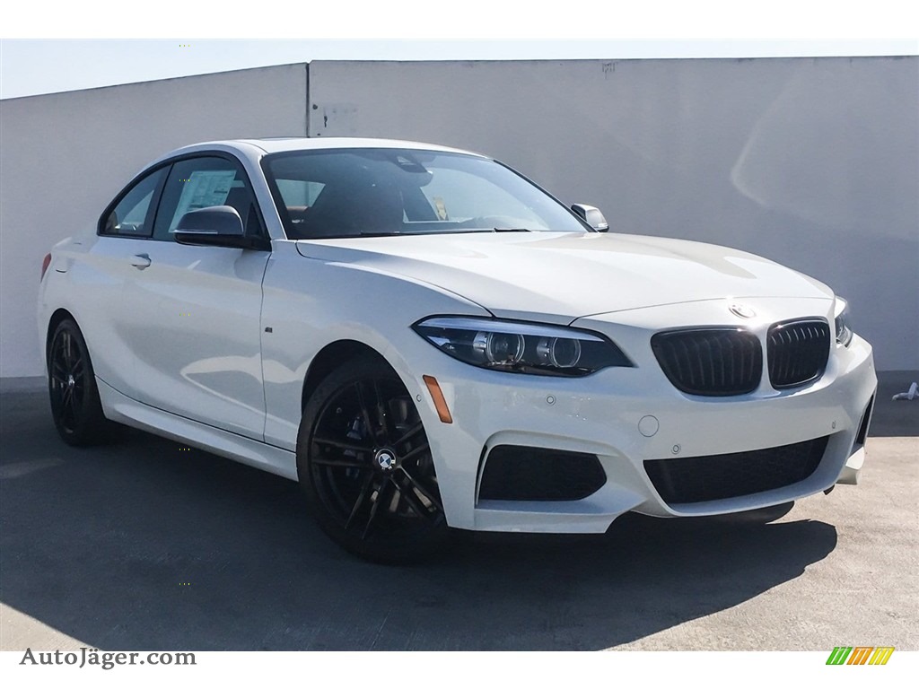 2019 2 Series M240i Coupe - Alpine White / Coral Red photo #12