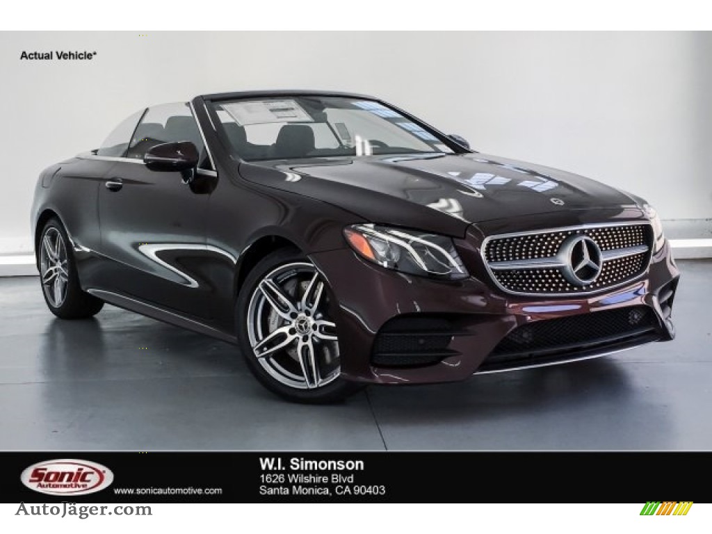 19 Mercedes Benz E 450 Cabriolet In Rubellite Red Metallic Auto Jager German Cars For Sale In The Us