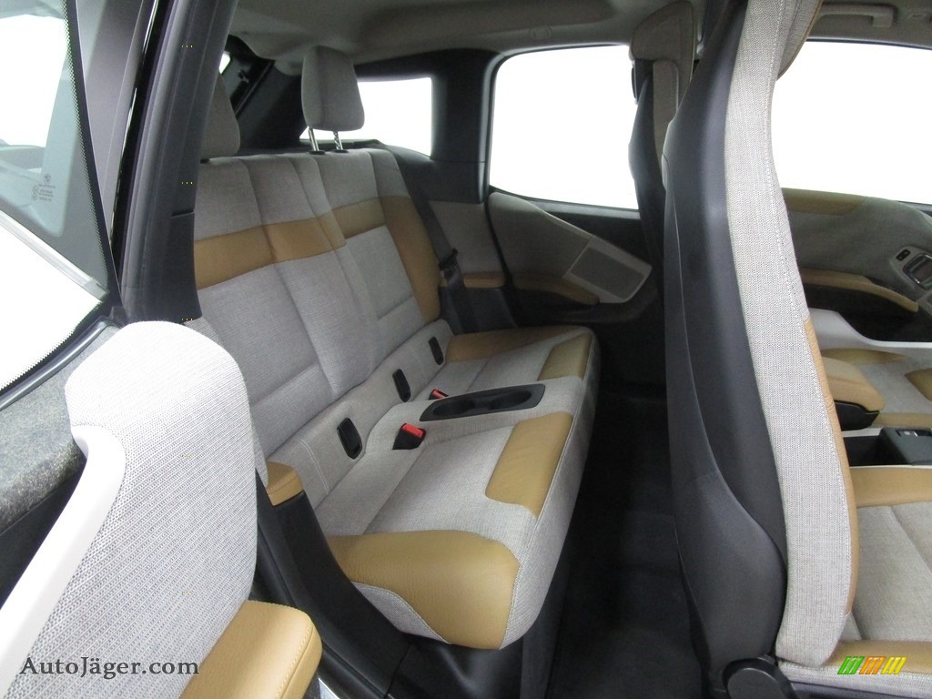 2016 i3 with Range Extender - Capparis White / Giga Cassia Natural Leather/Carum Spice Grey Wool Cloth photo #20