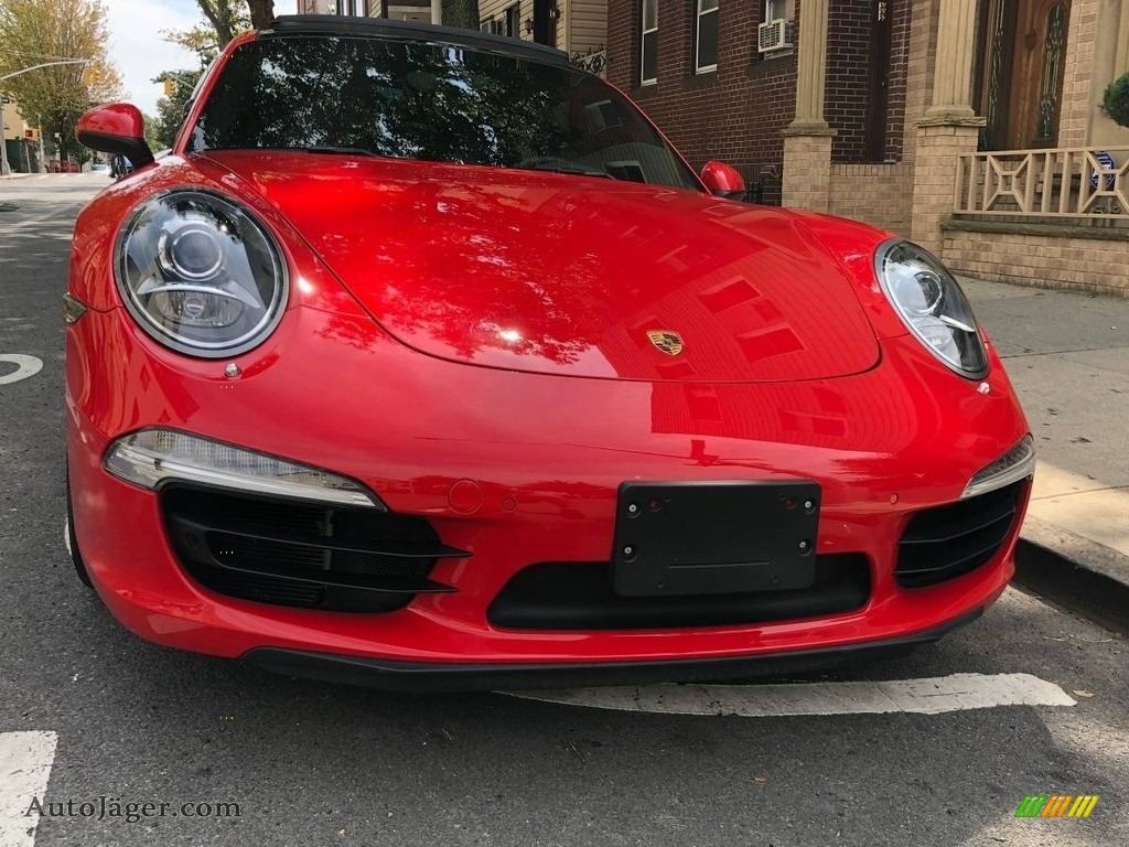 2015 911 Carrera 4S Coupe - Guards Red / Black photo #17