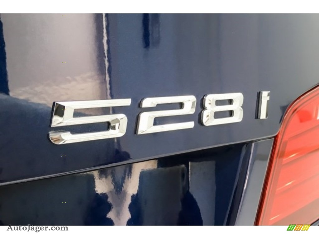 2015 5 Series 528i Sedan - Imperial Blue Metallic / Venetian Beige photo #7