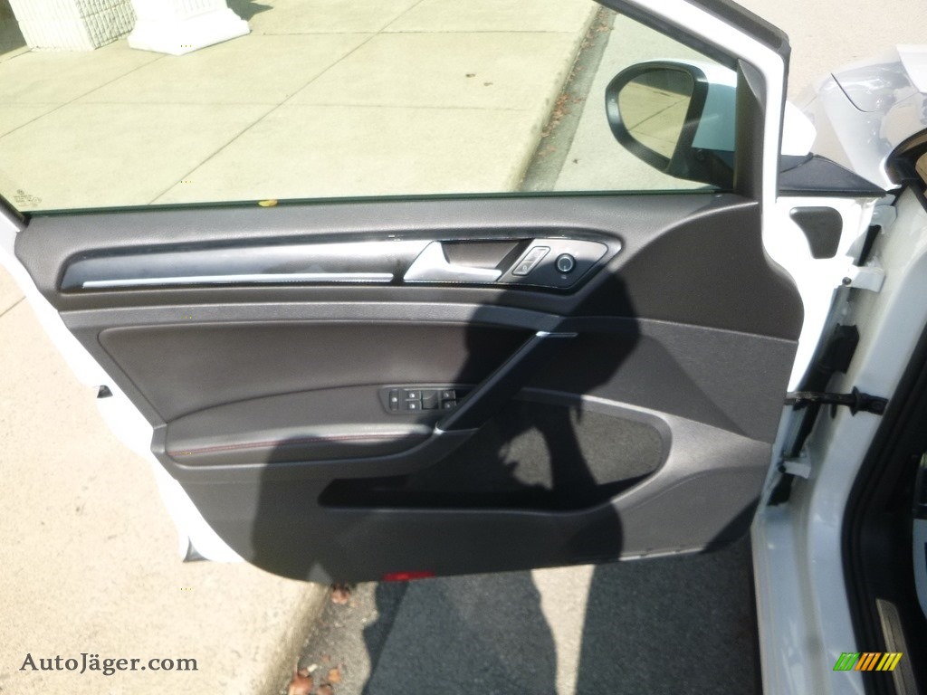 2015 Golf GTI 4-Door 2.0T SE - Pure White / Titan Black Leather photo #14