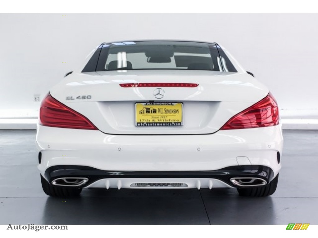 2019 SL 450 Roadster - Polar White / Black photo #3 2019 SL 450 Roadster - Polar White / Black photo #3