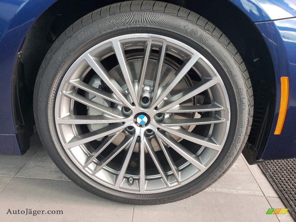 2019 5 Series 530e iPerformance xDrive Sedan - Mediterranean Blue Metallic / Black photo #5