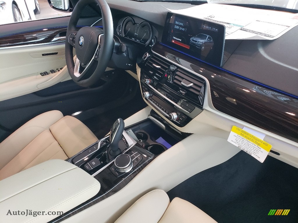 2019 5 Series 530e iPerformance xDrive Sedan - Mediterranean Blue Metallic / Black photo #6