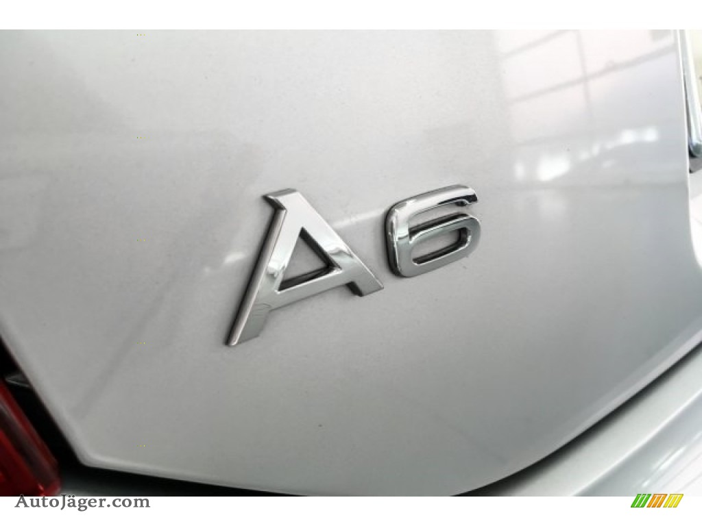2008 A6 3.2 quattro Sedan - Light Silver Metallic / Black photo #7