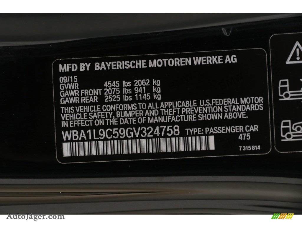 2016 2 Series 228i xDrive Convertible - Black Sapphire Metallic / Oyster photo #22