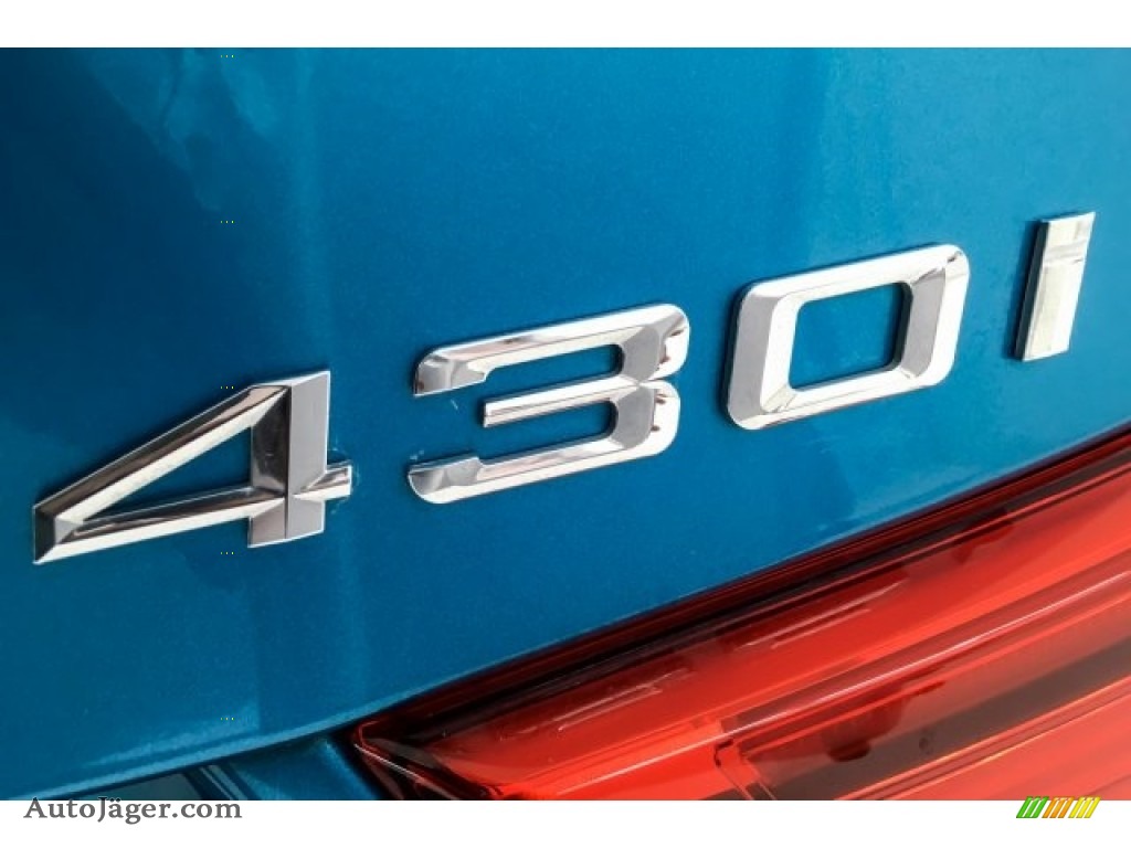 2018 4 Series 430i Coupe - Snapper Rocks Blue Metallic / Venetian Beige/Black photo #7